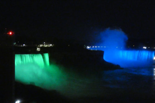 Uitzicht vanaf Rainbowbridge