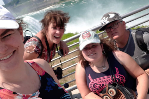 Bridal Veil Falls vanaf Luna Island